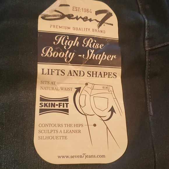 Seven 7 Size 6 Jeans high rise skinny - Picture 2 of 10